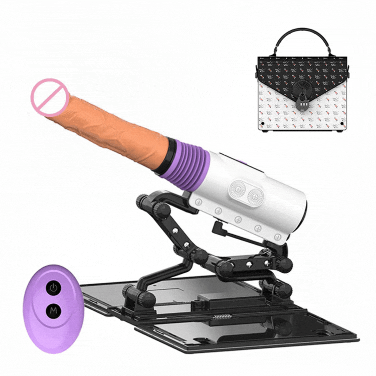 Lurevibe - Leather Bag Sex Machine Dildo Accessories