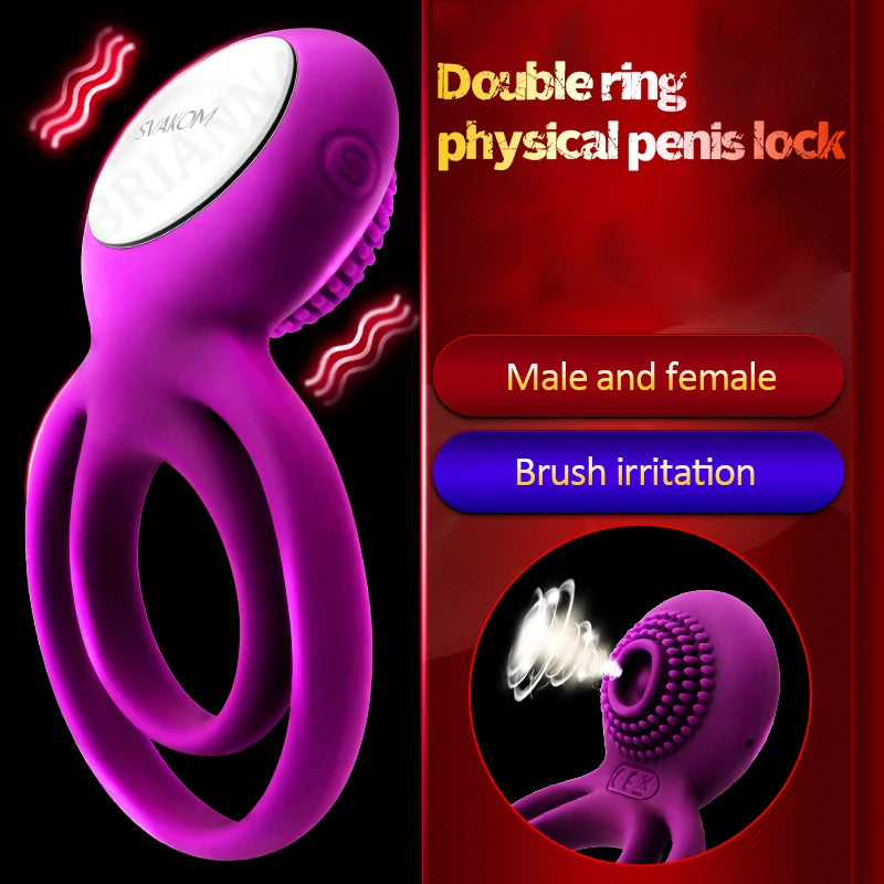 Lurevibe - Male Cock Masturbation Vibrating Penis Ring - Lurevibe