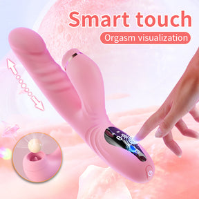 Lurevibe - Electric Heated Vibrator Automatic Sucking Thrusting Machine For Women - Lurevibe