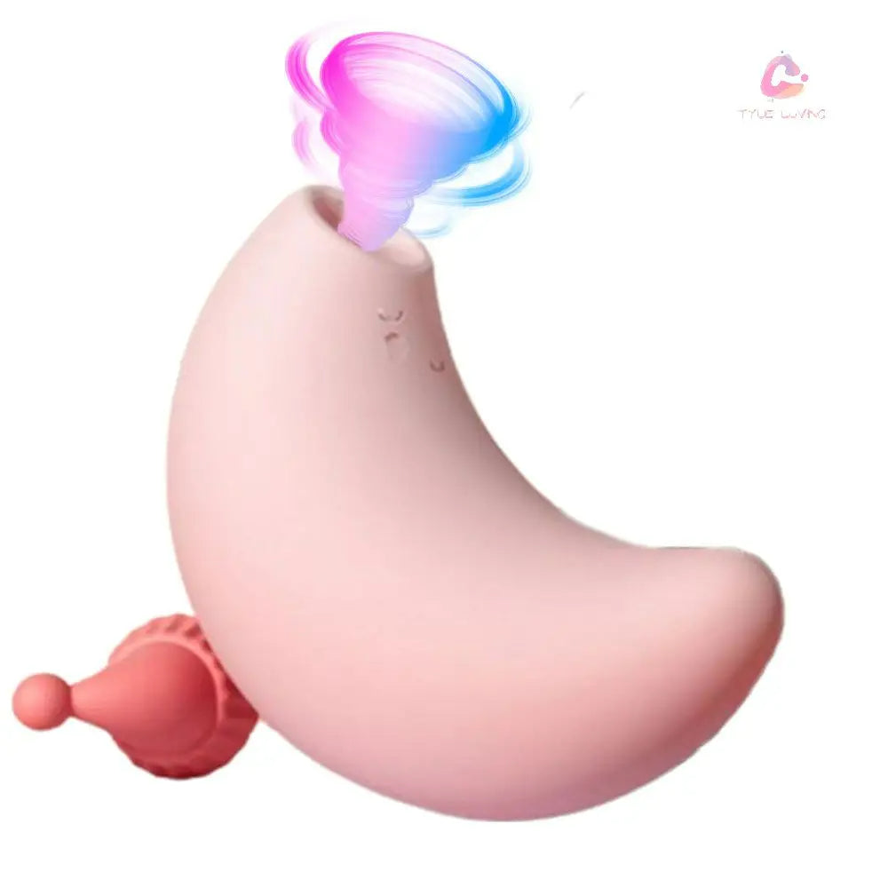 Lurevibe - Red Riding Hood Moon Sucking Vibrator Vibrating Sucker Oral Clitoris Stimulator - Lurevibe