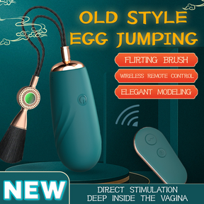 Pendant Jumping Egg Heated Remote Control Bouncing Masturbator - Lurevibe