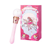 Girls Feeling 2-in-1 Unicorn Fairy Wand Vibrator with 8 suction & 10 vibrating modes