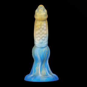 Alien Dildo Mixed Color Liquid Silicone Allovers Dildo Sex Toys