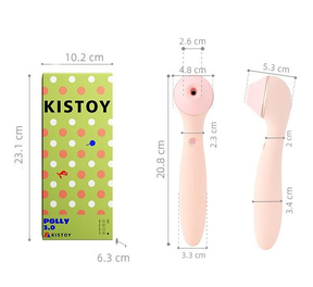 Kistoy® Polly Max Heated Sucking Vibrating Rotary Masturbator - Lurevibe