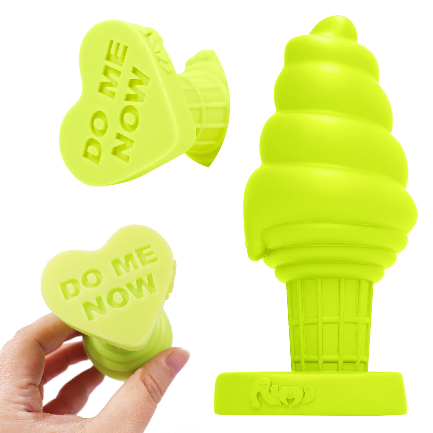 Aimitex Ice Cream Colorful Silicone Butt Plug Anal Expansion plug - Lurevibe