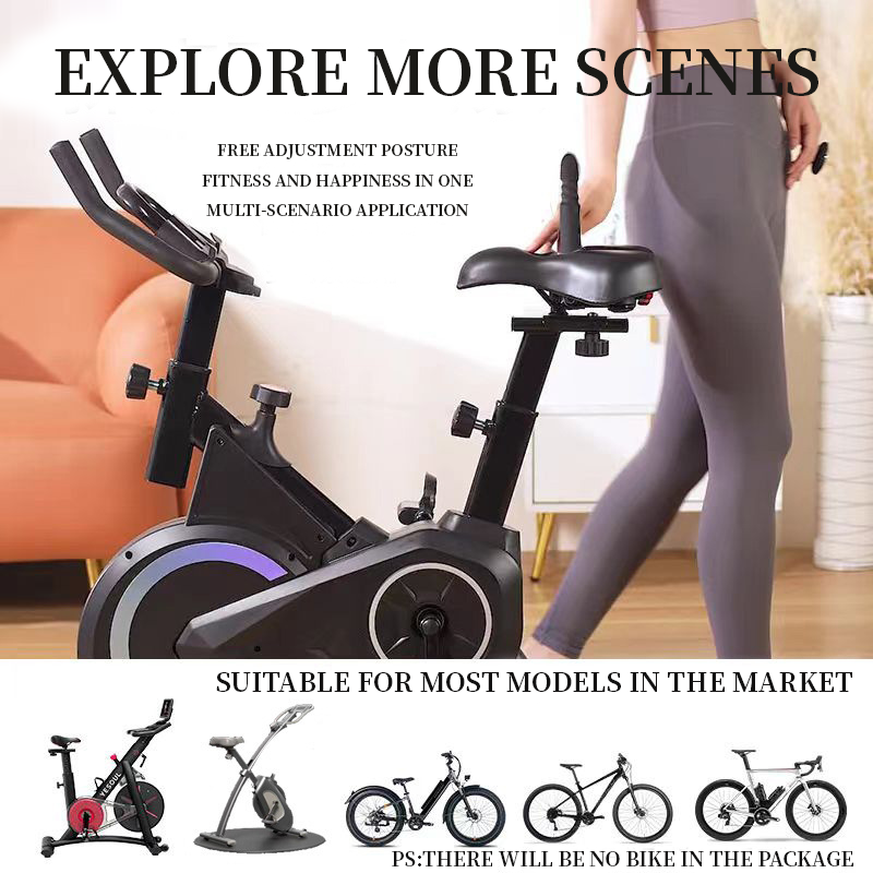 Helibo Bike Massage Pad Dildo Machine With Remote Control - Lurevibe