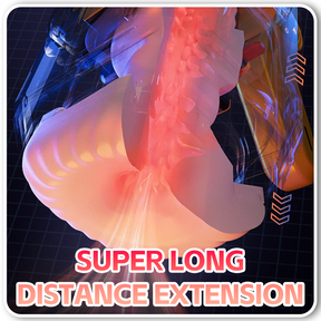 Stouch Mech Warrior Telescopic Vibrating Masturbator - Lurevibe