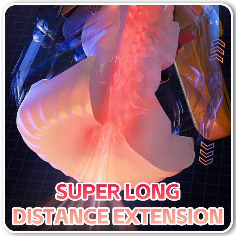 Stouch Mech Warrior Telescopic Vibrating Masturbator - Lurevibe