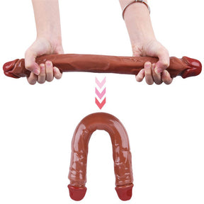 15.5 Inch Double-Ended Artificial Dildo
