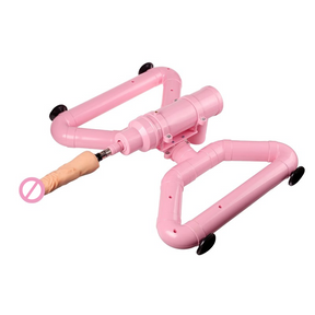 Wire Controlled Pink Dildo Machine Bluetooth Quiet Strong Suction Silent Dildo Machine