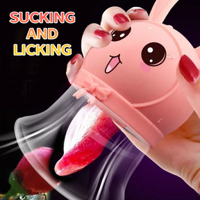 Bobo Rabbit Sexy Breast Stimulation Breast Massager Licking Sucker