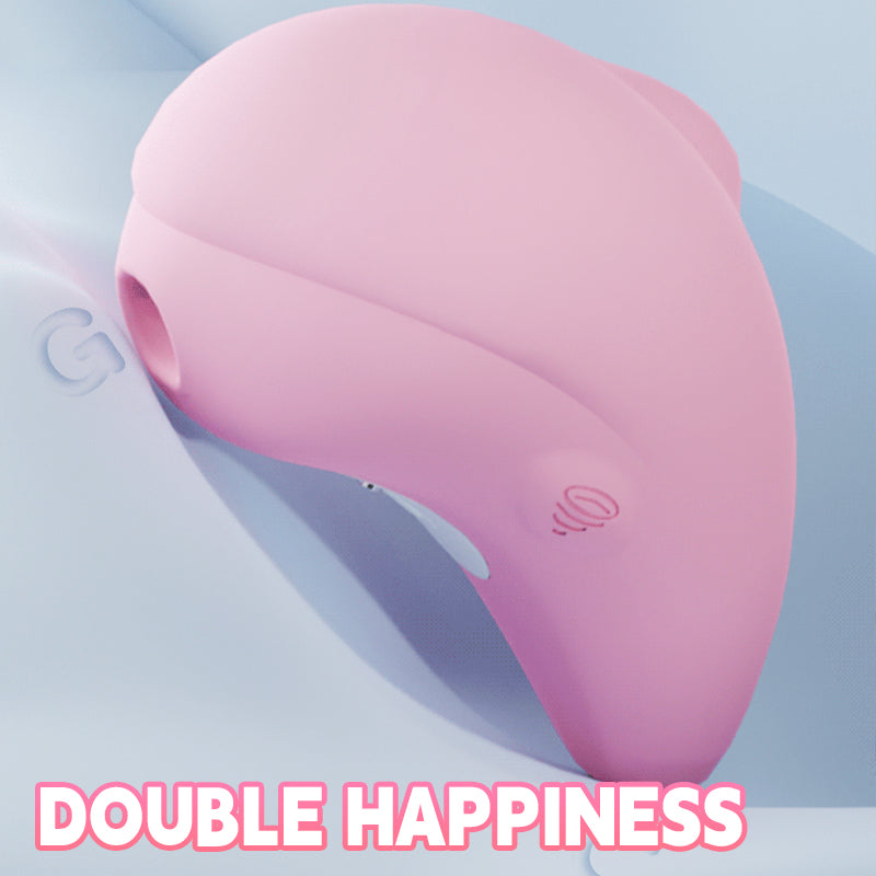 Dolphin Heating Sucking Vibrator With Sterilization Shell - Lurevibe