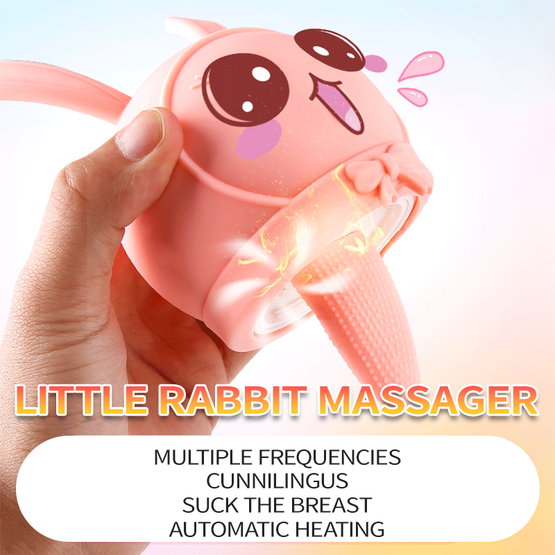 Bobo Rabbit Sexy Breast Stimulation Breast Massager Licking Sucker - Lurevibe