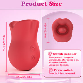 10 Frequency G-spot Vibrator for Foreplay