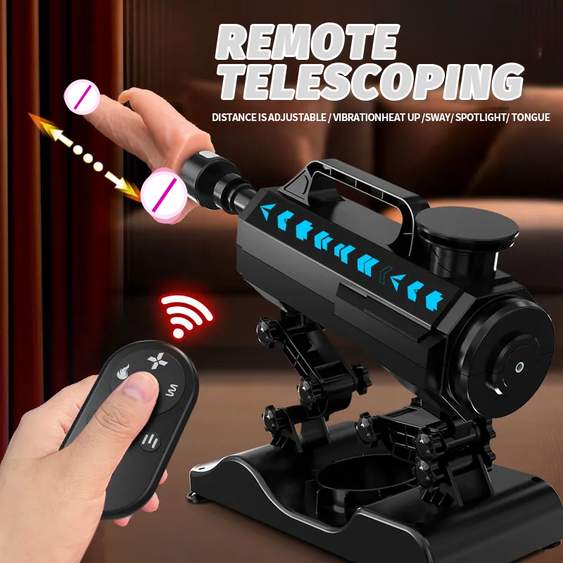 Fully Automatic Telescopic Dildo Machine Female Masturbator - Lurevibe