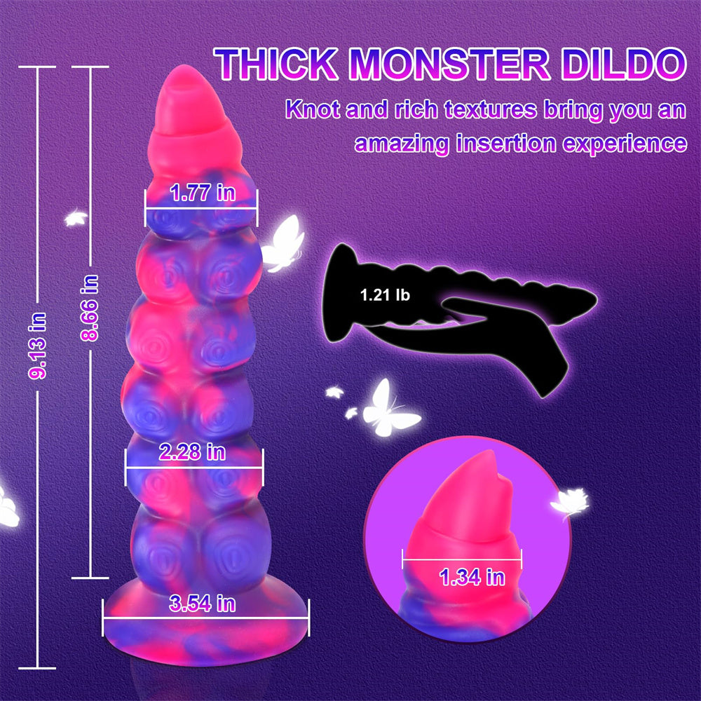 Fantasy Monster Dildo Vibrator Thrusting Dildo Anal Beads Vibrator