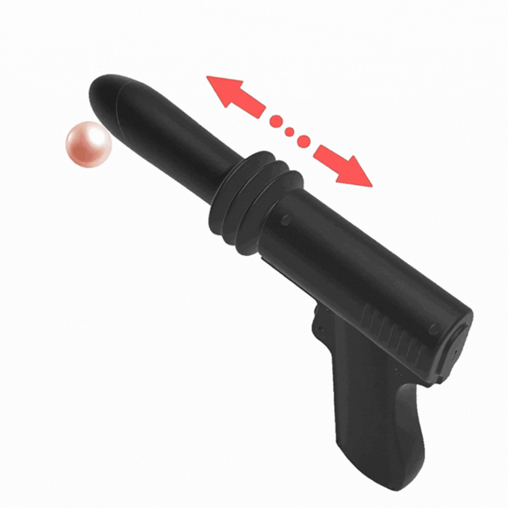 Lurevibe - Pistol - Woman Telescopic Vibrator Men G Spot Anal Pussy Gun Dildo Toy - Lurevibe