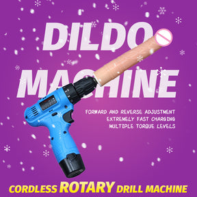 Electric drill rotating masturbation dildo machine - Lurevibe