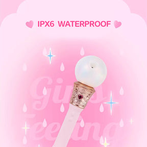 Girls Feeling 2-in-1 Unicorn Fairy Wand Vibrator with 8 suction & 10 vibrating modes