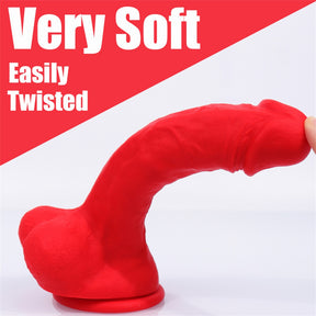 AIMITEX five colors long silicone dildo