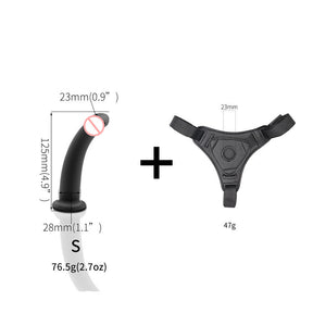Wearable Strap On Penis Pant Sex Toy For Sensory Fun