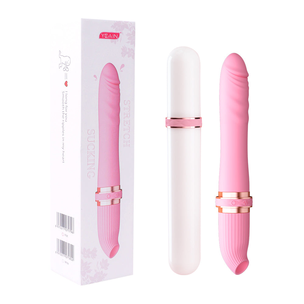 Lurevibe - Telescoping Vibrator Female 10 Frequency Variable Sex Machine Clitoris Vibrador - Lurevibe