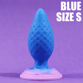 AIMITEX Strawberry Butt Plug Silicone Anal Sex Toy