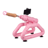 Wire Controlled Pink Dildo Machine Bluetooth Quiet Strong Suction Silent Dildo Machine - Lurevibe