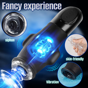 Annie - Blowjob Water-Bath Male Masturbator Dual-Motor Vibration & 5 Suction modes