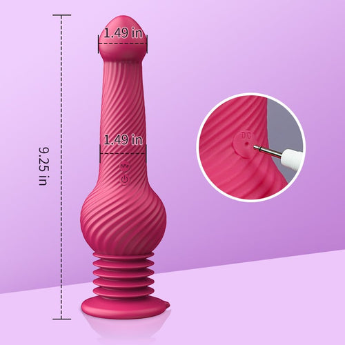 Knot Monster Dildo Machine and Magic Box Sucking Vibrator Set