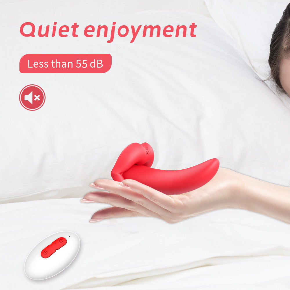 Lurevibe - Honey Tongue 5th Generation Wireless Remote Control Vibrator Simulated Lips and Tongue 10 Frequency Vibration Wearable Vibrator - Lurevibe