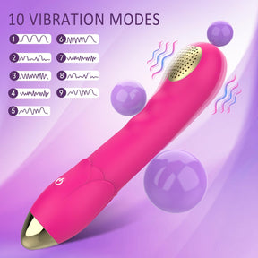 Water Squirting G Spot Clitoral Vibrators Sex Games & Foreplay with 10 Playful Vibrating Modes