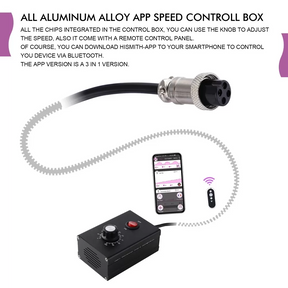 Hismith Table Top 2.0 Pro - Premium Sex Machine With APP/Remote/Wire 3 In 1 Control