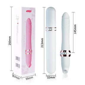 Lurevibe - Telescoping Vibrator Female 10 Frequency Variable Sex Machine Clitoris Vibrador - Lurevibe