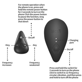 Yeain Prostate Massager 3 Motors 10 Vibrating Anus Testicles Stimulation