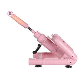 Pink Wire-controlled Telescopic Silent Dildo Machine