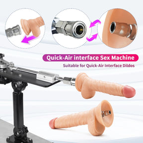 2-In-1 Handheld Automatic Thrusting Sex Machine Sm remote control Sex Toy - Lurevibe