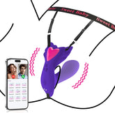 [Valentine's Special] 6.27% Off - Rose Finger Vibrator & Butterfly Wearable Vibrator - Lurevibe