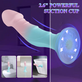 Lurevibe 7.5” Silicone Realistic Dildos with Suction Cup for Women - Lurevibe