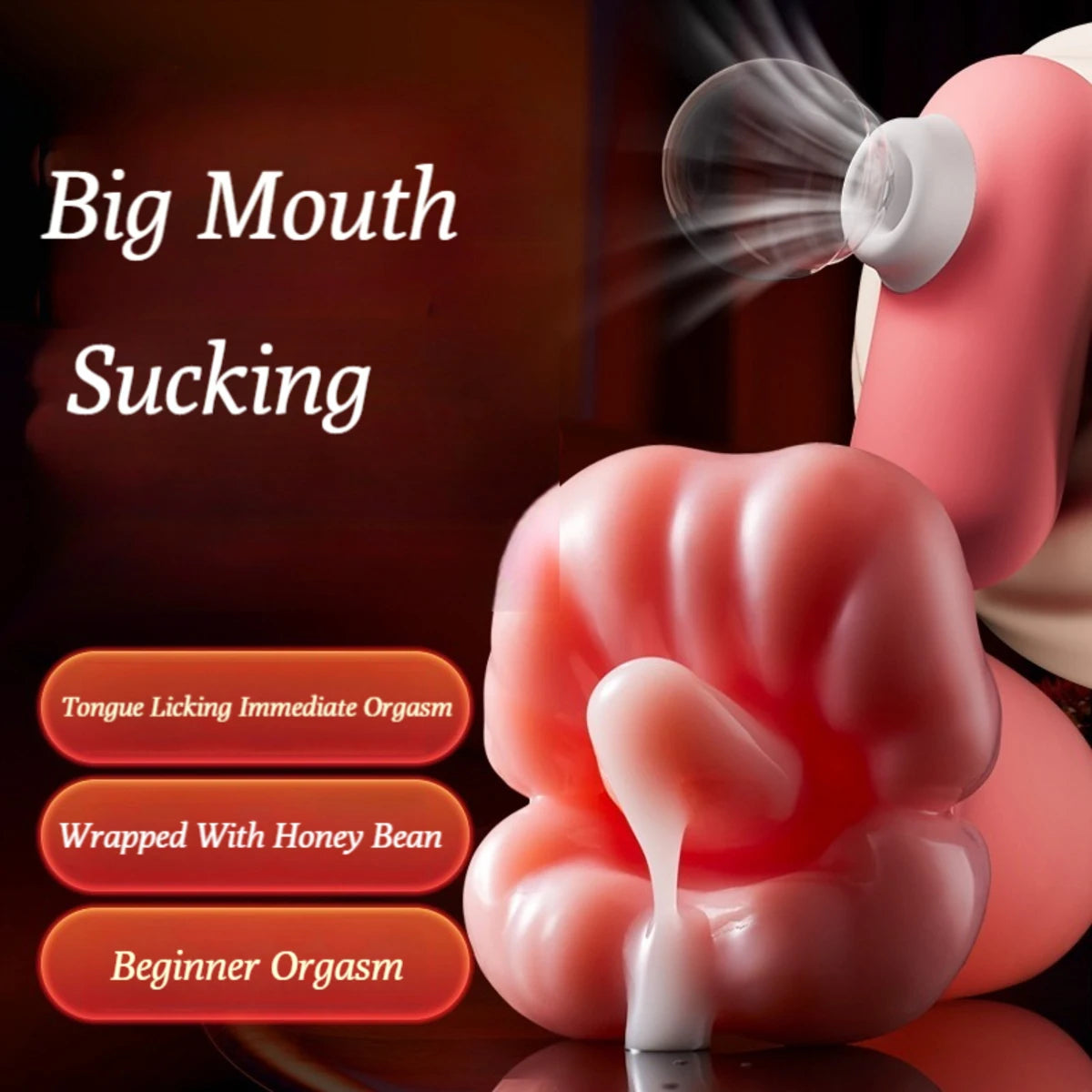 2 In 1 Tongue Licking Sucking Vibrators For Women - Lurevibe