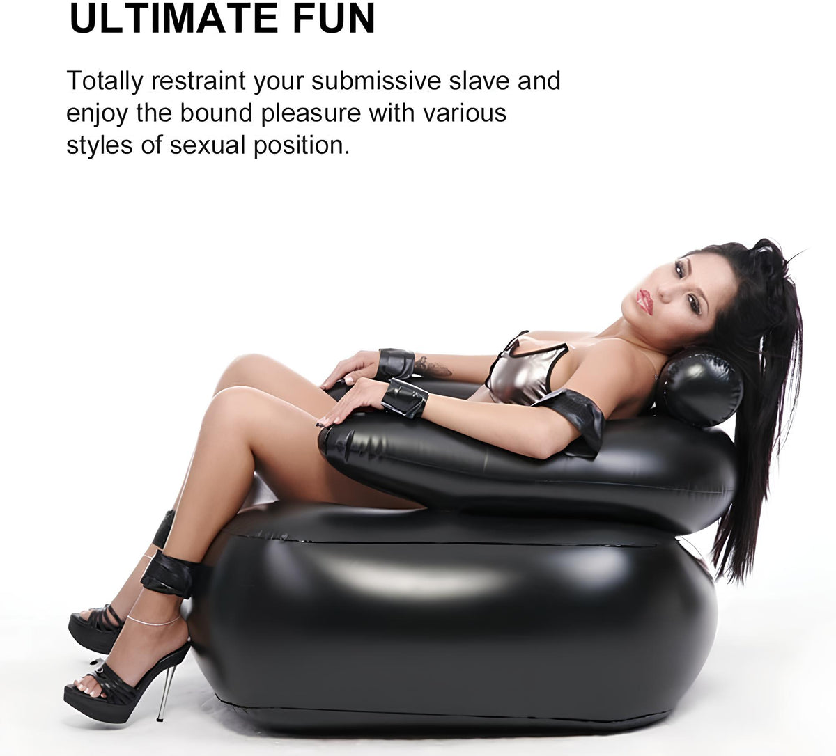 Sex Inflatable Furniture Chair Erotic Bondage Set for Couple