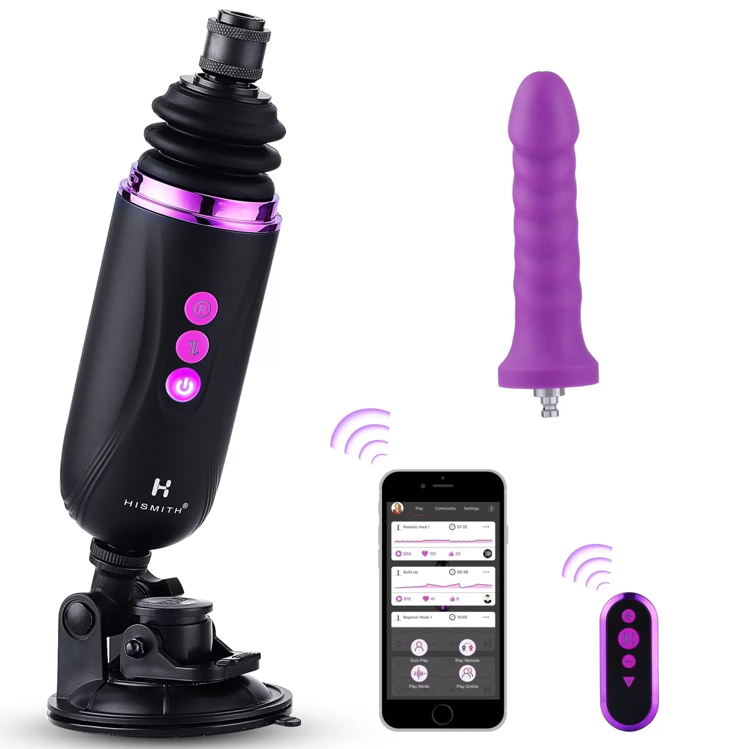 Hismith Capsule - Hand-Held Premium Sex Machine With KlicLok System