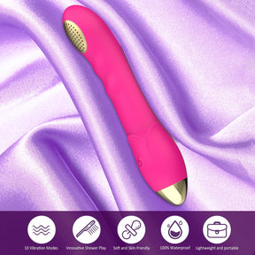 Water Squirting G Spot Clitoral Vibrators Sex Games & Foreplay with 10 Playful Vibrating Modes