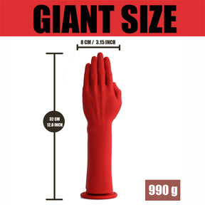 AIMITEX Giant Penis Liquid Silicone Dildo Butt Plug SM Sex Toy