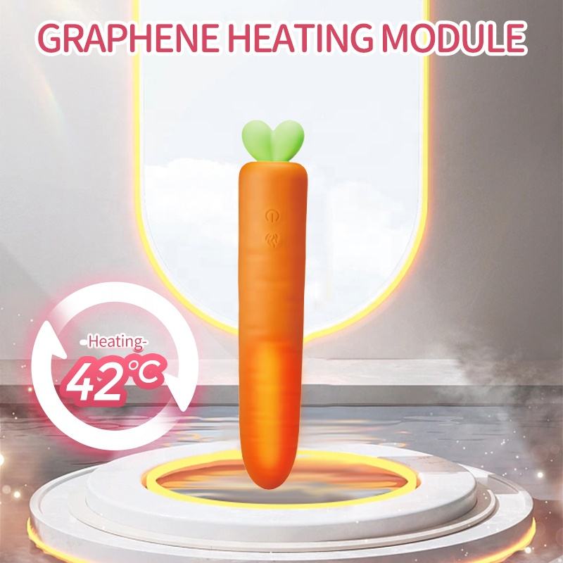 Lurevibe - Carrot Heating Automatic Telescopic Vibration - Lurevibe