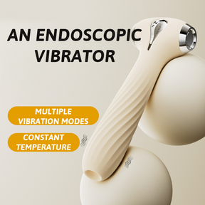 SVAKOM Multi-Frequency Strong Vibration APP Controlled Heated Vibrator - Lurevibe