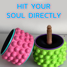 Yoga Wheel Simulated Penis Sex Machine Relieve Fatigue