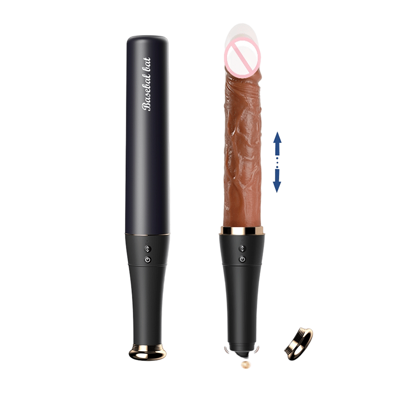 Lurevibe - Baseball - Automatic Telescopic Dildo With Tongue Licking And Heating Function - Lurevibe