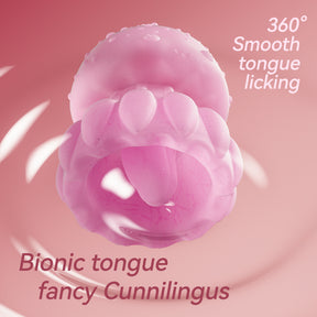 Luminous Jellyfish 360°rotating Tongue Licking G-spot Clitoral Stimulation Vibrator - Lurevibe