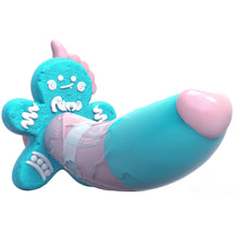 AIMITEX Gingerbread Man Dildo Suction Cup Manual Masturbator